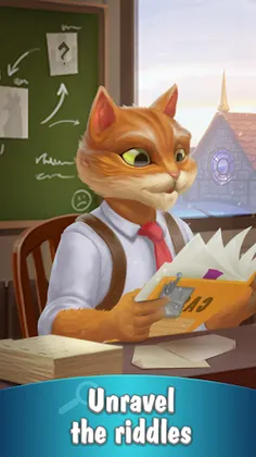 Detective Stories match-3 - Screenshot 2