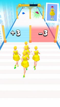 Beauty Masters 3D: Girls Runni - Screenshot 2