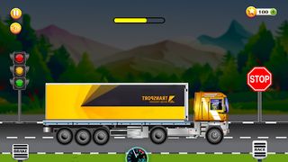 Cargo Truck Driving-Truck Game - Screenshot 1