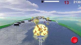 Military aircraft. Sea battle. - Screenshot 2