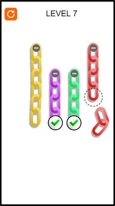 Chain Color Sort - Screenshot 2