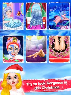 Christmas Girl Makeup Salon Ga - Screenshot 3
