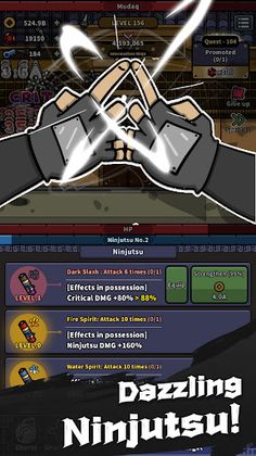 IDLE Fiery Ninja - Screenshot 3