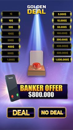 Million Golden Deal Game - Screenshot 2