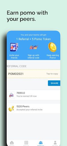 POMO: Bitcoin Cloud Mining App - Screenshot 4
