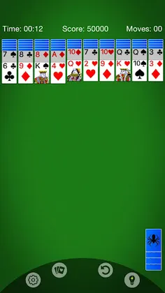 Spider Solitaire - Cards Game - Screenshot 1