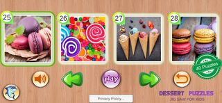 Dessert Puzzles - Screenshot 3
