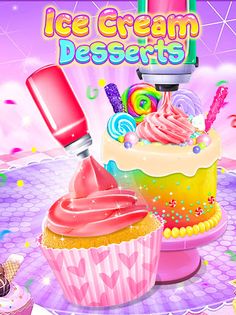Ice Cream Cupcake Desserts - Screenshot 1