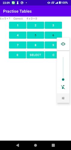 Practise Tables 0 - 9 - Screenshot 2