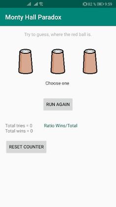 Monty Hall Paradox - Screenshot 1