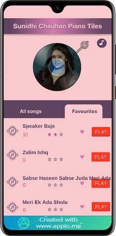 Sunidhi Chauhan Piano Tiles - Screenshot 3