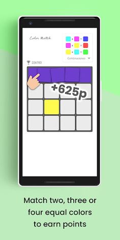 Color Swipe. Puzzle tiles game - Screenshot 2