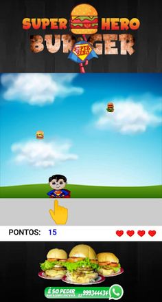 Super Hero  Burguer - Screenshot 2