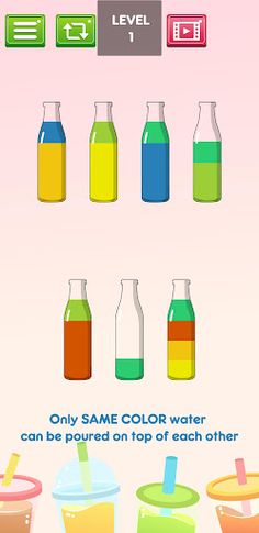 Puzzle Game : Water Color Sort - Screenshot 3