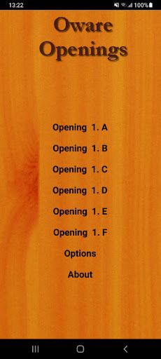 Oware Openings Pro - Screenshot 1