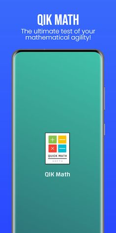 QIK Math - Calculation Game - Screenshot 1