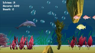 Hungry Dolphin Adventure Game - Screenshot 1