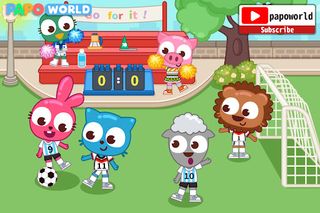 Papo Town School Life for Kids - Screenshot 1