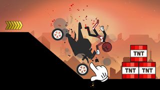 Ragdoll Dismount: Stickman Fly - Screenshot 1