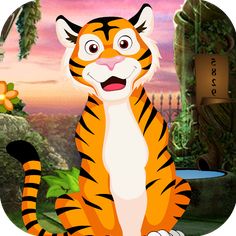 Kavi Games 410 - Tiger Rescue  - Screenshot 1