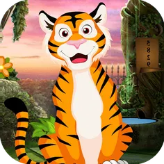 Kavi Games 410 - Tiger Rescue - Screenshot 1
