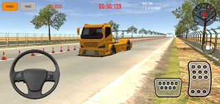 IDBS Drag Truk Simulator - Screenshot 1