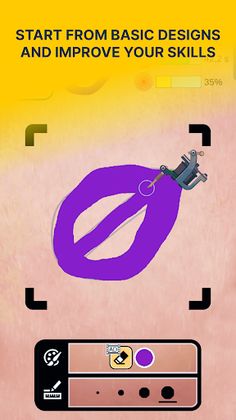 Tattoo Studio Ink Drawing Game - Screenshot 2