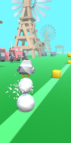 Chicken vs Blocks - Screenshot 2