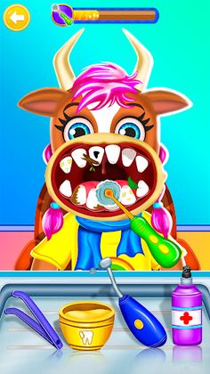Zoo Animal Doctor Dentist Game - Screenshot 2