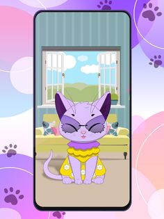 Fluffy Cat Dress Up Games - Screenshot 1