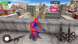 Spider Rope Hero Gangster City - Screenshot 2