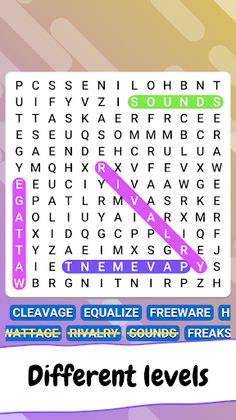 WOW 3 in 1: Word Search Games - Screenshot 3