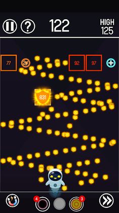 Noona: Swipe Brick Breaker - Screenshot 2