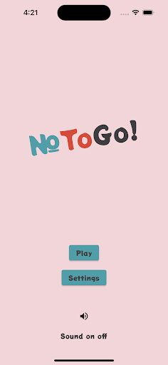 NoToGo - Screenshot 1