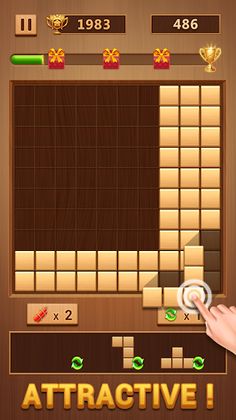 Wood Block - Classic Puzzle - Screenshot 4