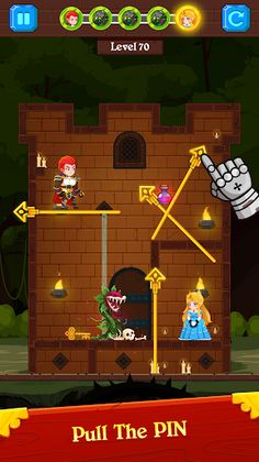 Hero Rescue Castle - Screenshot 2