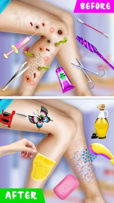 ASMR Doctor: Legs Wax Salon - Screenshot 1