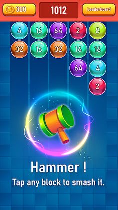 Mballs 2048 Number merge game - Screenshot 4