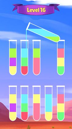 ASMR Water Sort: Color Puzzle - Screenshot 1