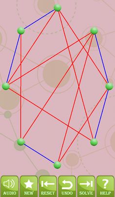 Untangle : Planarity Puzzle - Screenshot 1