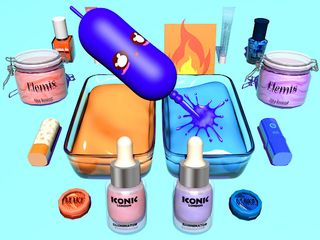 Mix Makeup & Pop it into Slime - Screenshot 3