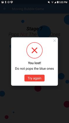 Moving Bubble Game - Screenshot 4