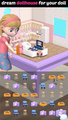 Dollhouse Match - Screenshot 2