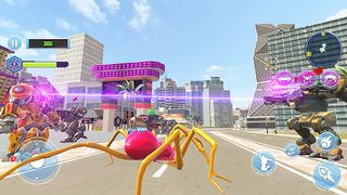 Spider Hero Flying Robot Game - Screenshot 1