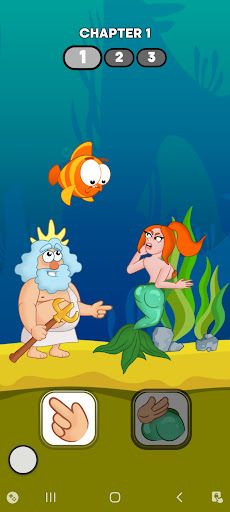 Neptune vs Mermaid: Fish Prank - Screenshot 1