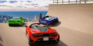 Car Stunt Race: 3D Mega Tracks - Screenshot 2