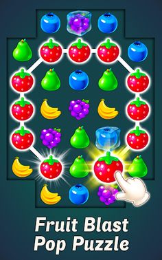 Fruit Blast Pop Puzzle Game - Screenshot 2