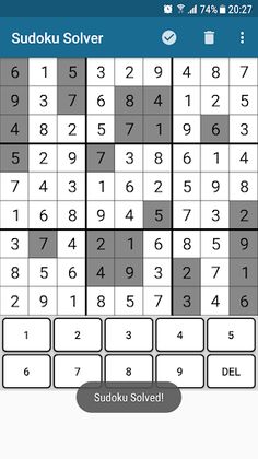 Sudoku Solver - Screenshot 1