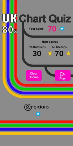 UK Chart Quiz 80s - Screenshot 4