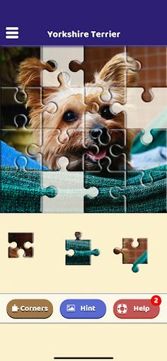Yorkshire Terrier Puzzle - Screenshot 2